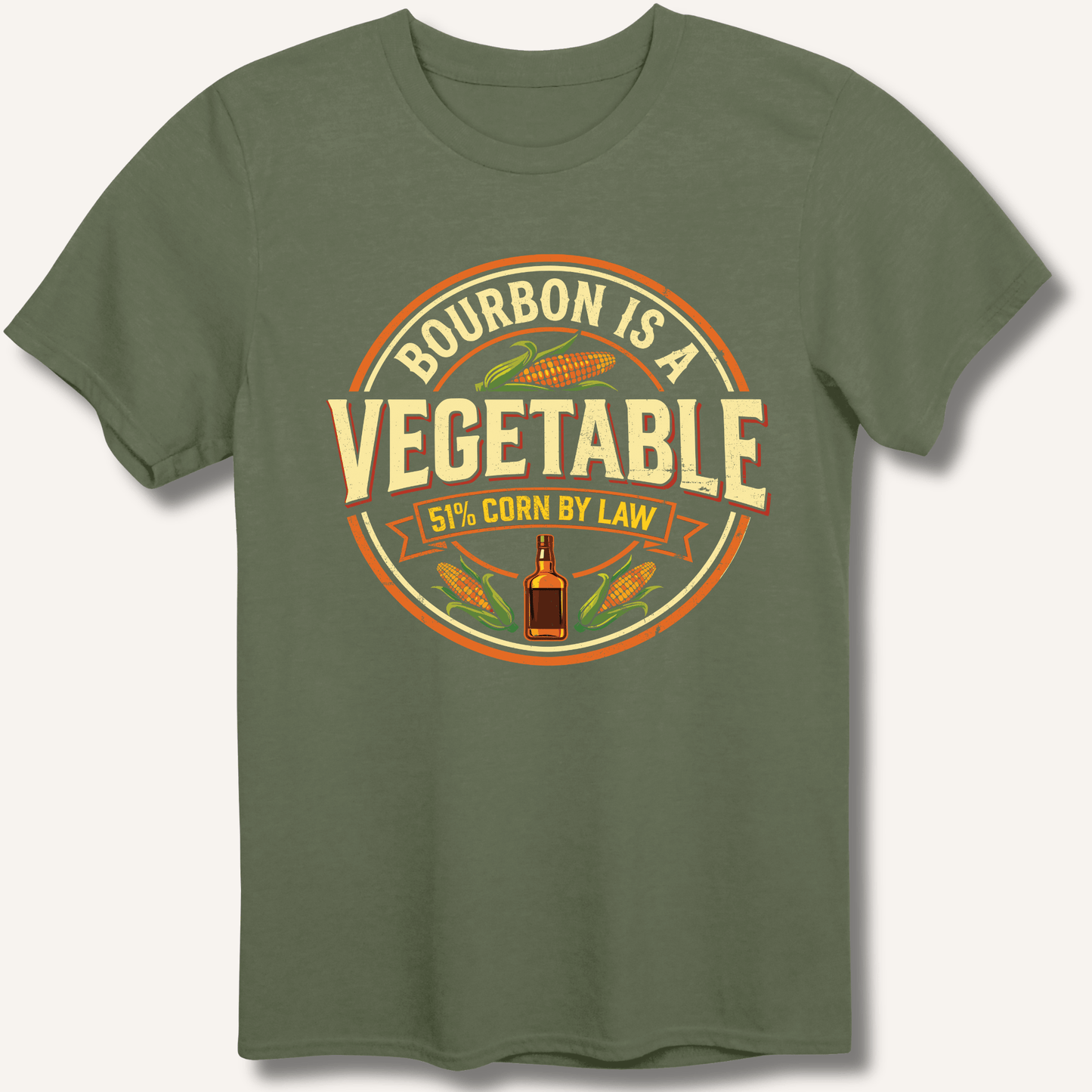 Bourbon Is a Vegetable T-Shirt - Sip & Shirt