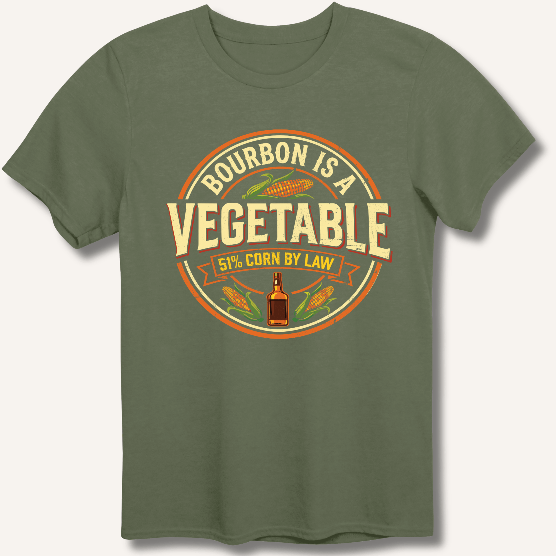 Bourbon Is a Vegetable T-Shirt - Sip & Shirt