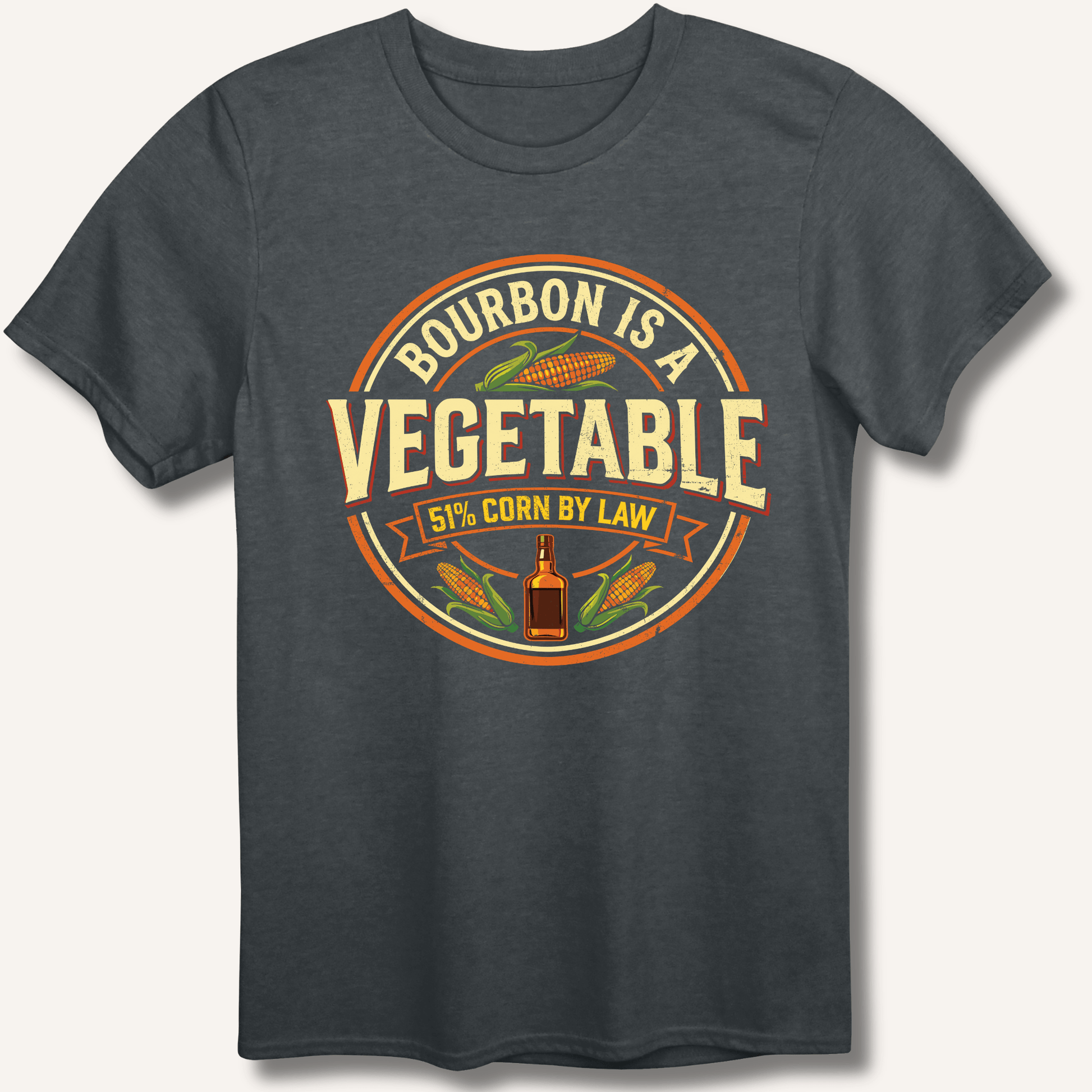 Bourbon Is a Vegetable T-Shirt - Sip & Shirt