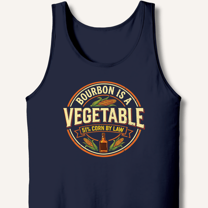 Bourbon Is a Vegetable Tank - Sip & Shirt