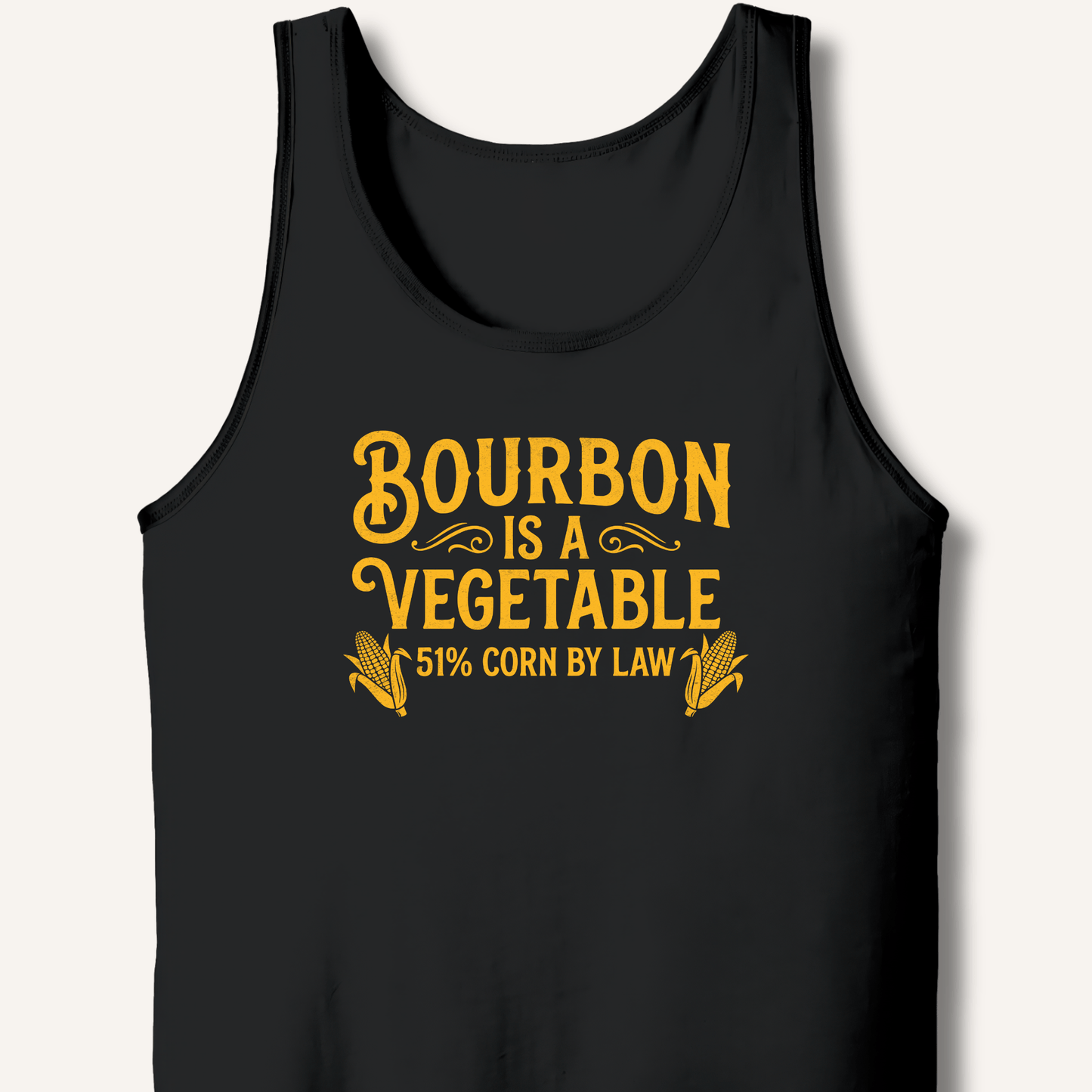 Bourbon Is a Vegetable Tank - Sip & Shirt