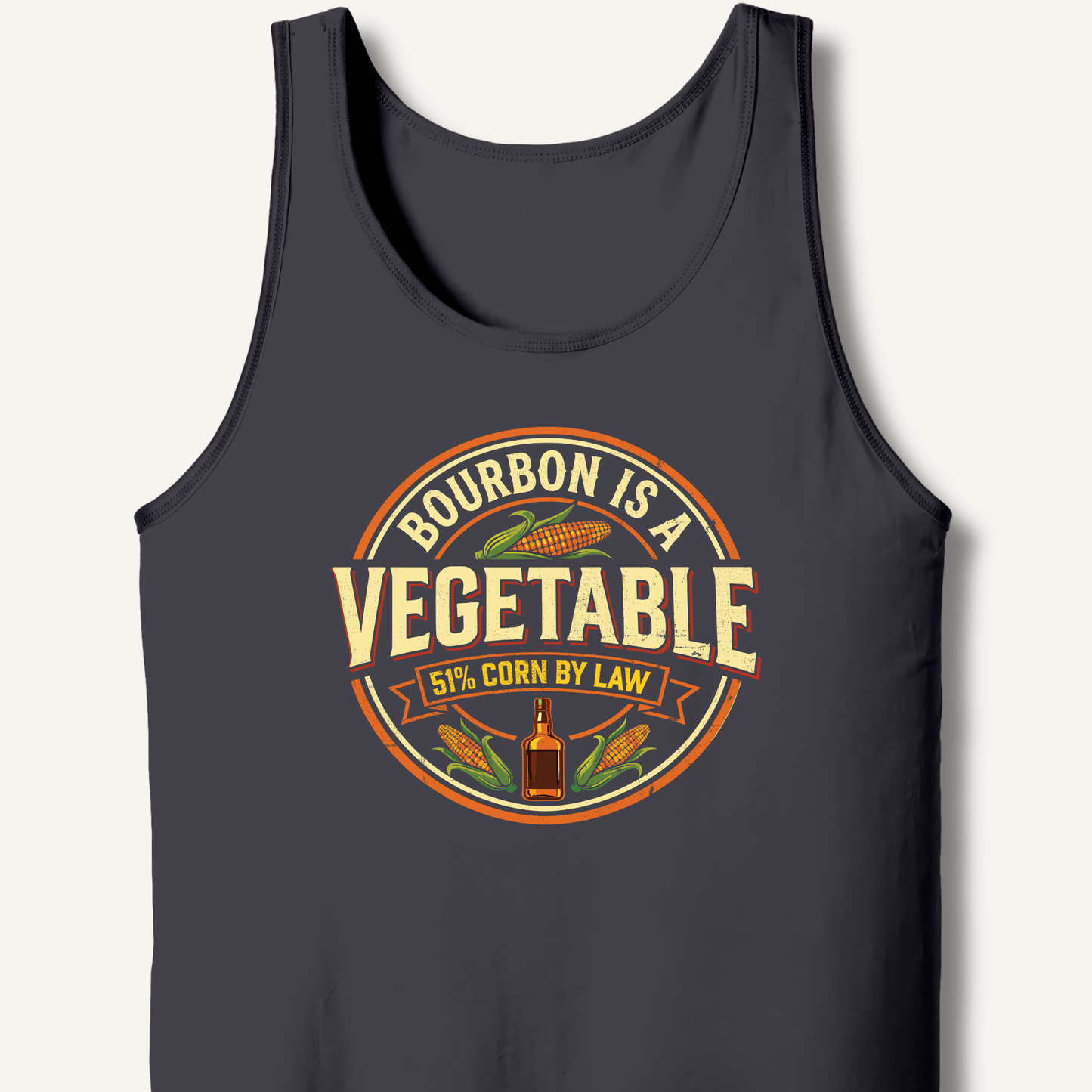 Bourbon Is a Vegetable Tank - Sip & Shirt
