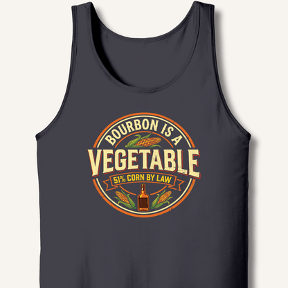 Bourbon Is a Vegetable Tank - Sip & Shirt