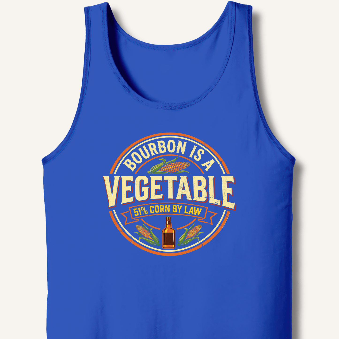 Bourbon Is a Vegetable Tank - Sip & Shirt