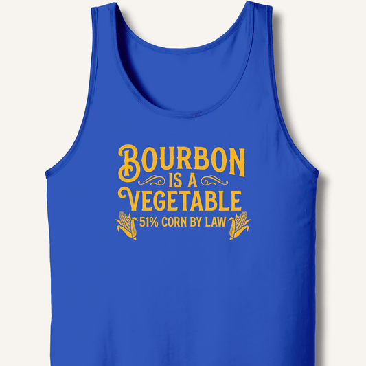 Bourbon Is a Vegetable Tank - Sip & Shirt