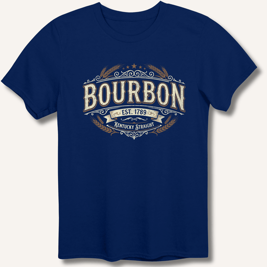 Bourbon Kentucky Straight Vintage T-Shirt - Sip & Shirt