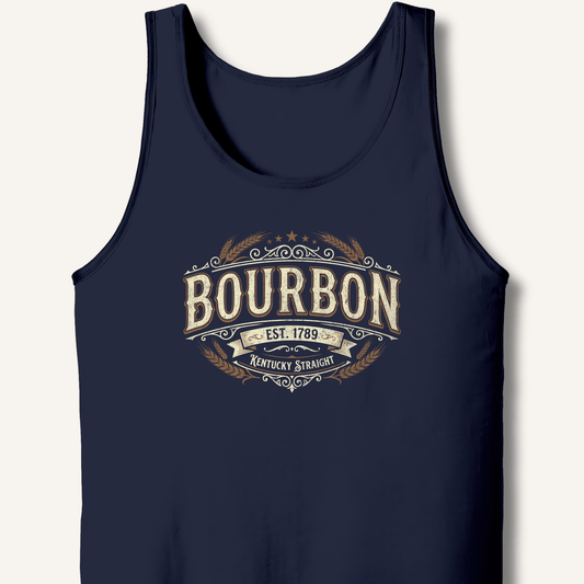 Bourbon Kentucky Straight Vintage Tank - Sip & Shirt