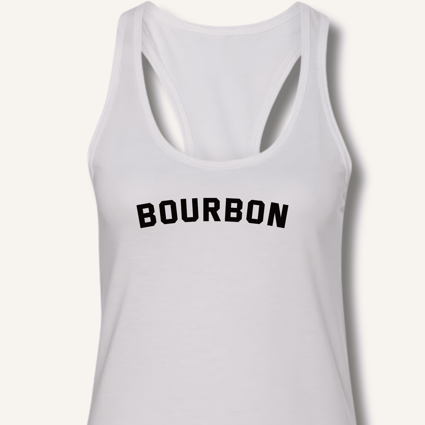 Bourbon Racerback Tank - Sip & Shirt