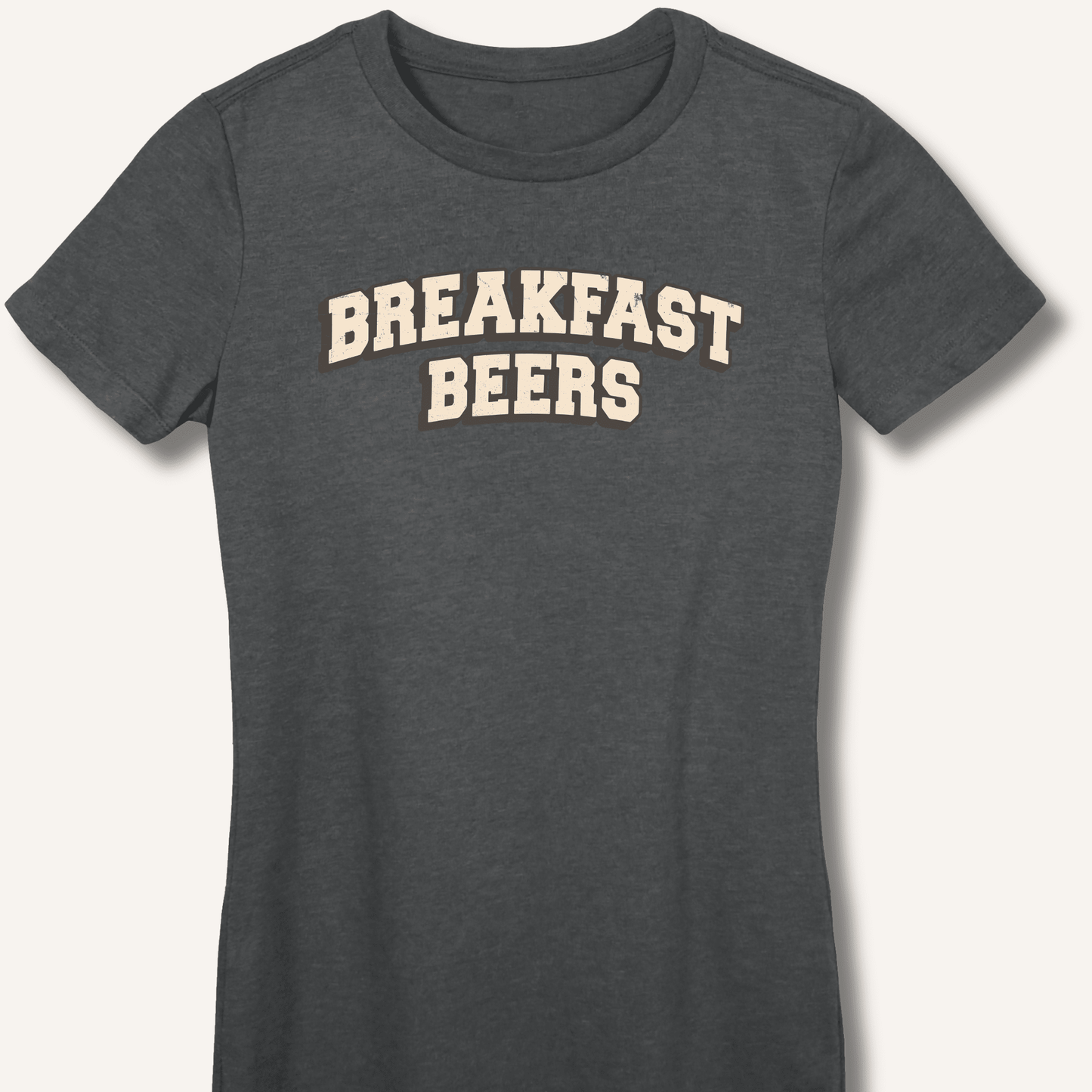 Breakfast Beers Fitted T-Shirt - Sip & Shirt