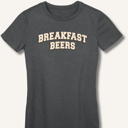 Breakfast Beers Fitted T-Shirt - Sip & Shirt