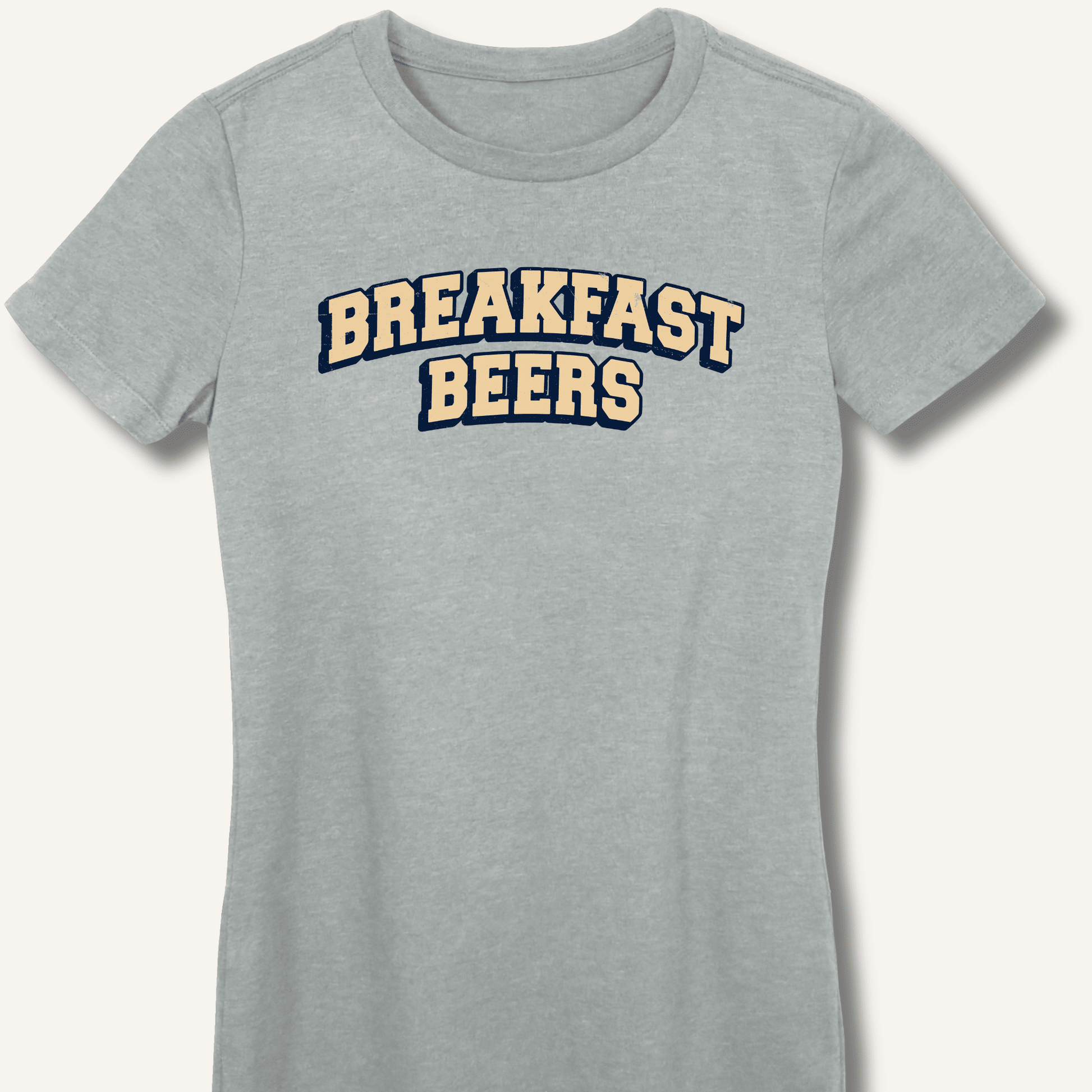 Breakfast Beers Fitted T-Shirt - Sip & Shirt