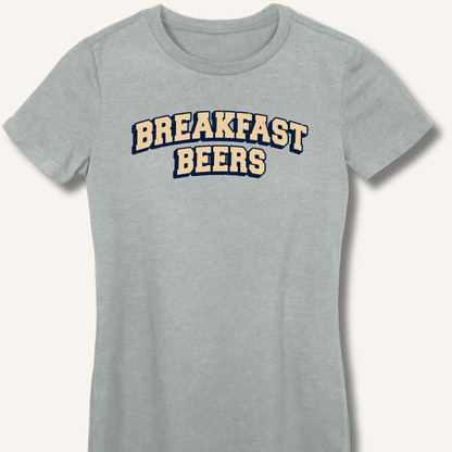 Breakfast Beers Fitted T-Shirt - Sip & Shirt