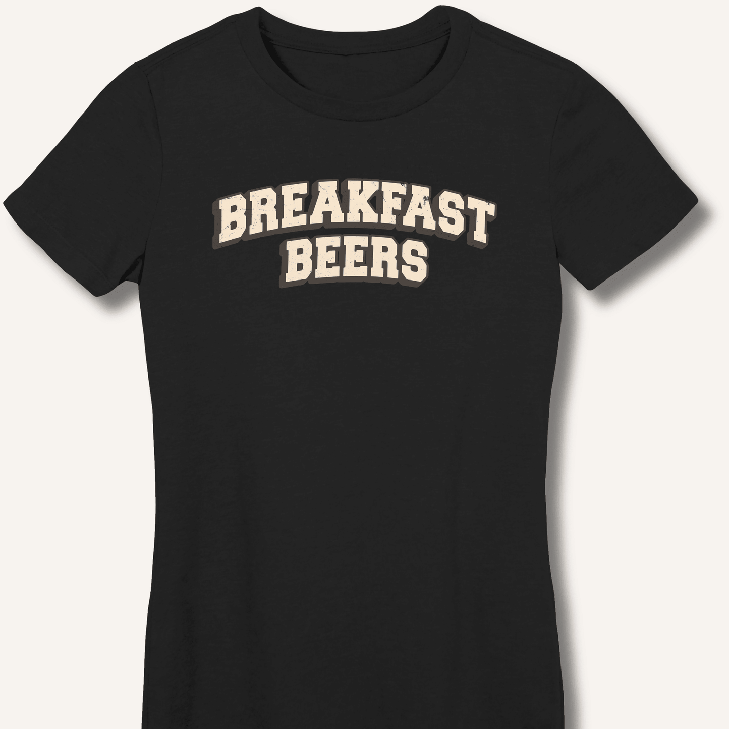 Breakfast Beers Fitted T-Shirt - Sip & Shirt