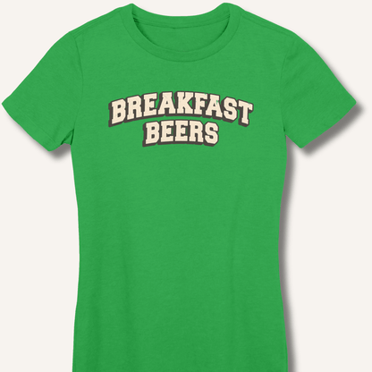 Breakfast Beers Fitted T-Shirt - Sip & Shirt