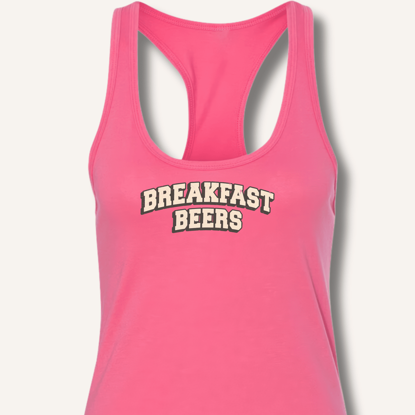 Breakfast Beers Racerback Tank - Sip & Shirt