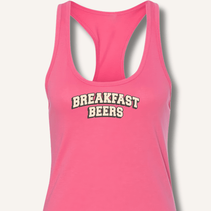 Breakfast Beers Racerback Tank - Sip & Shirt