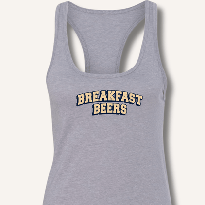 Breakfast Beers Racerback Tank - Sip & Shirt
