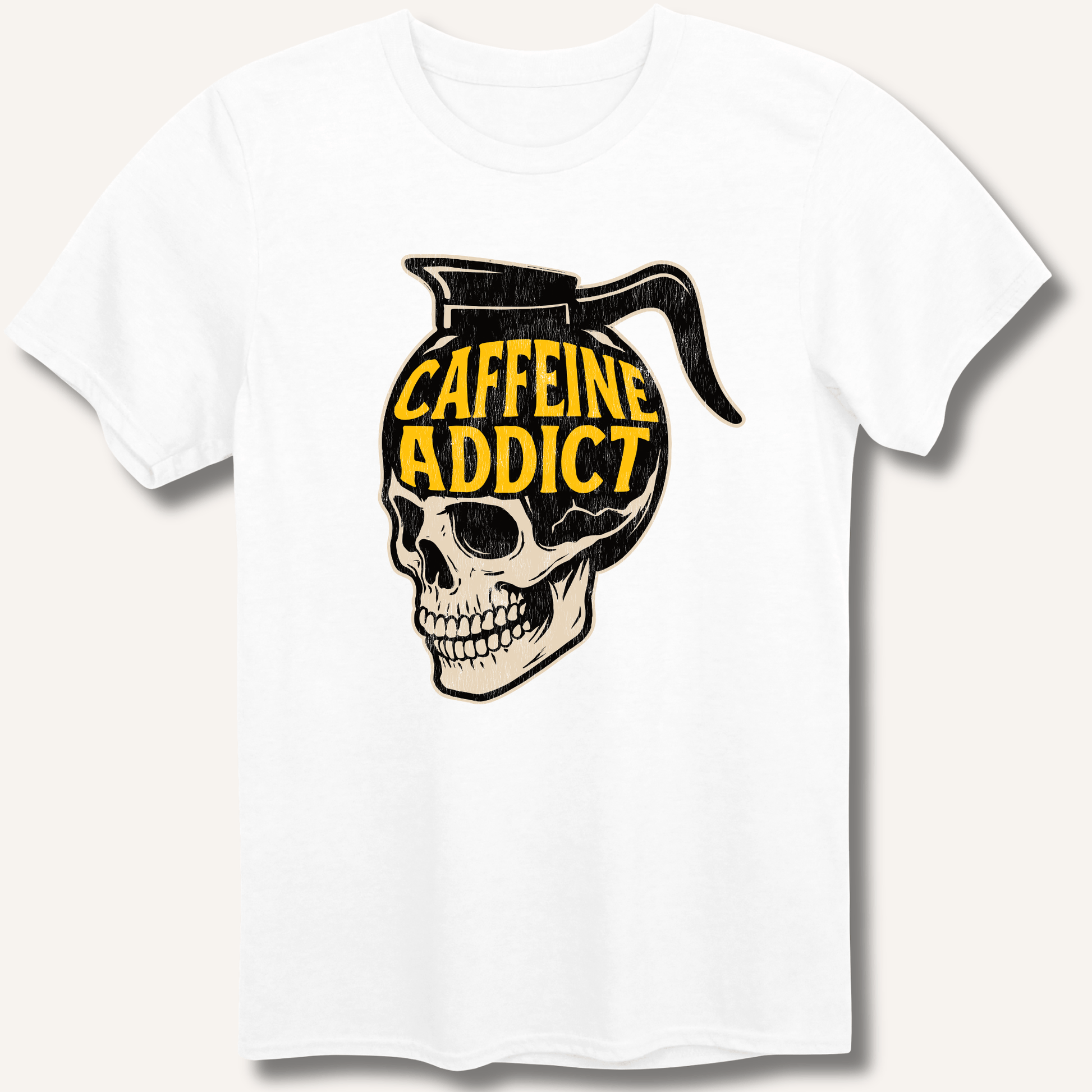 Caffeine Addict T-Shirt - Sip & Shirt