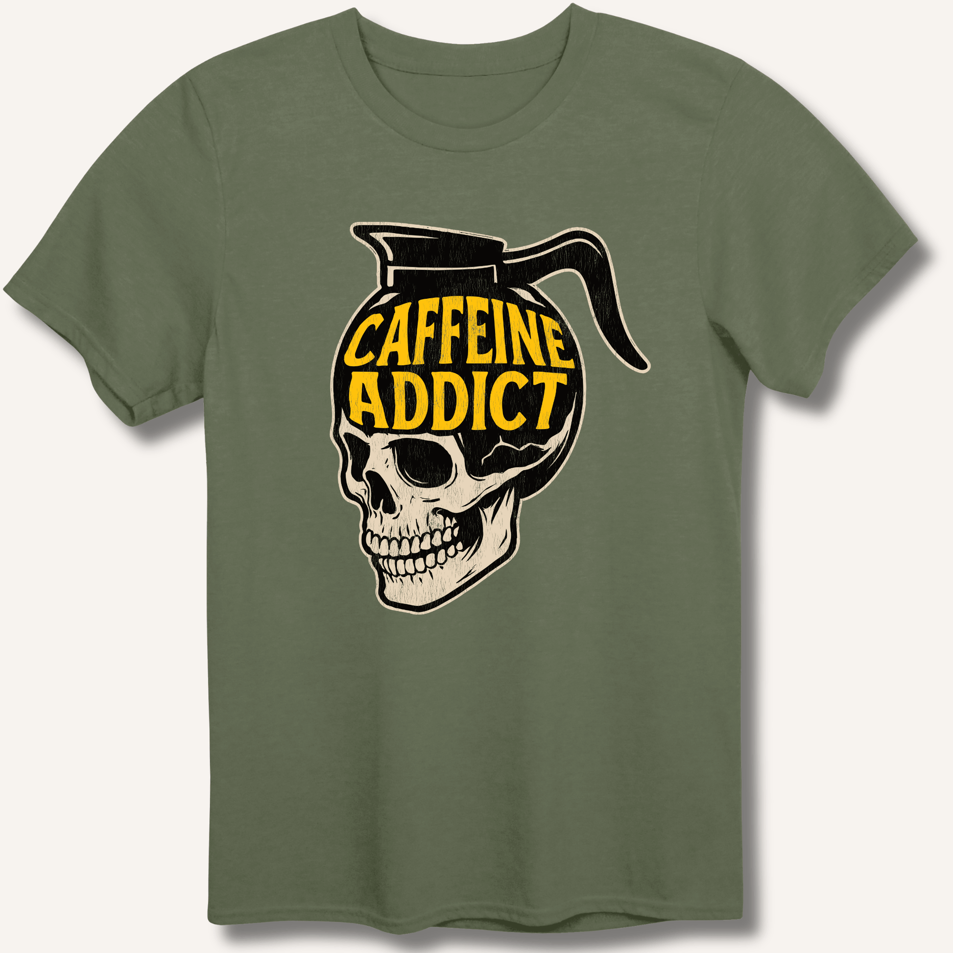 Caffeine Addict T-Shirt - Sip & Shirt