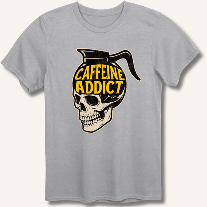 Caffeine Addict T-Shirt - Sip & Shirt