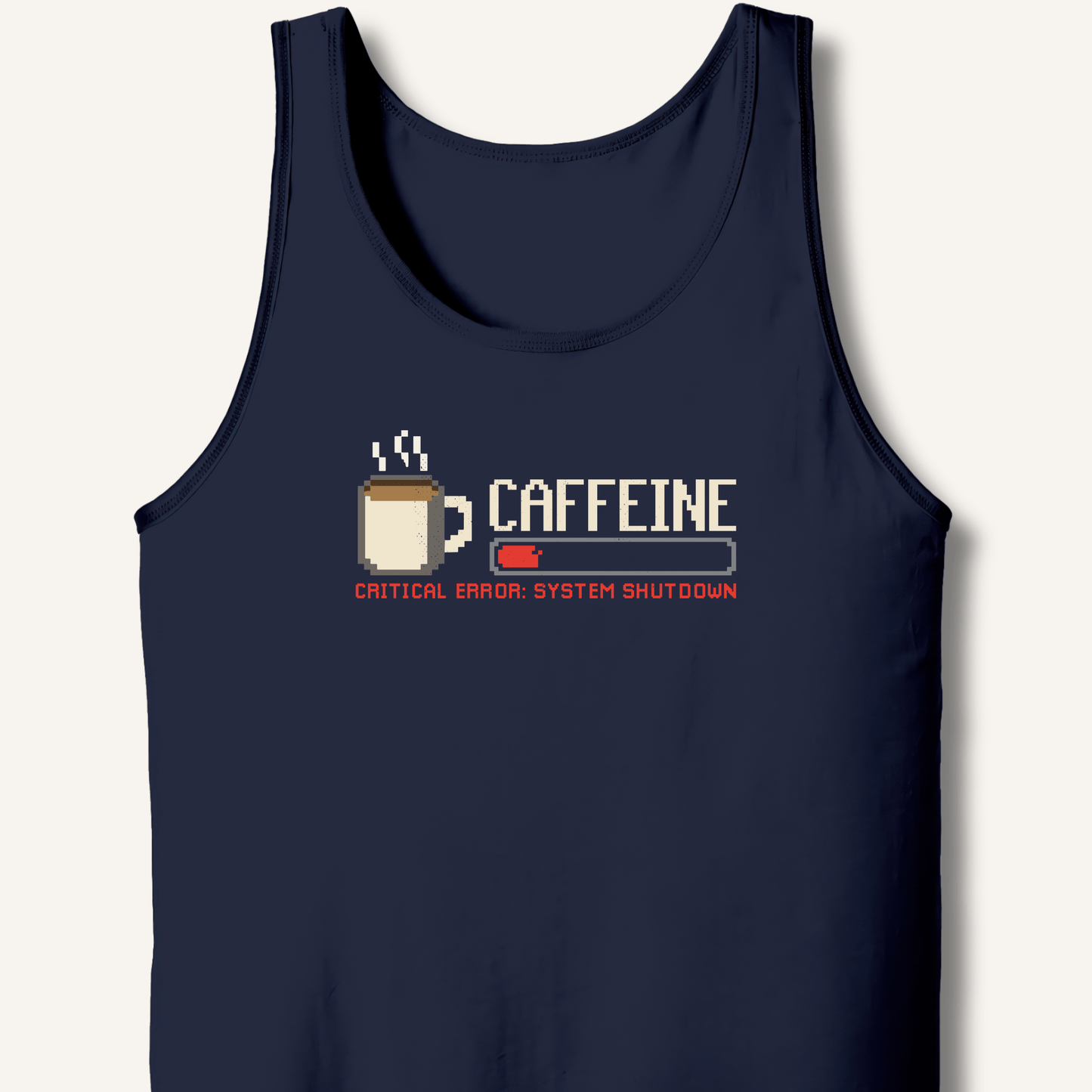 Caffeine Critical Error Tank - Sip & Shirt
