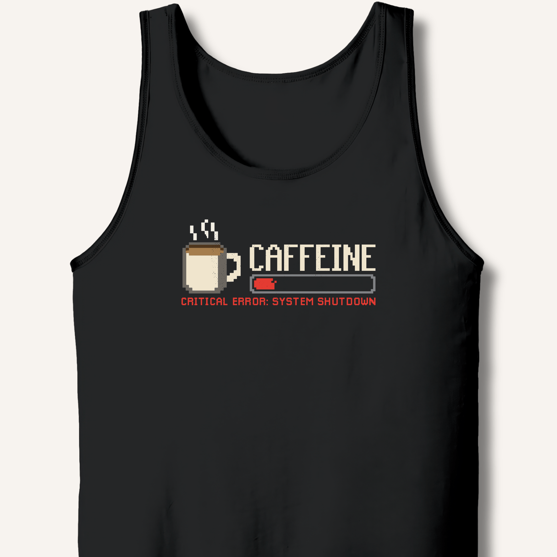 Caffeine Critical Error Tank - Sip & Shirt
