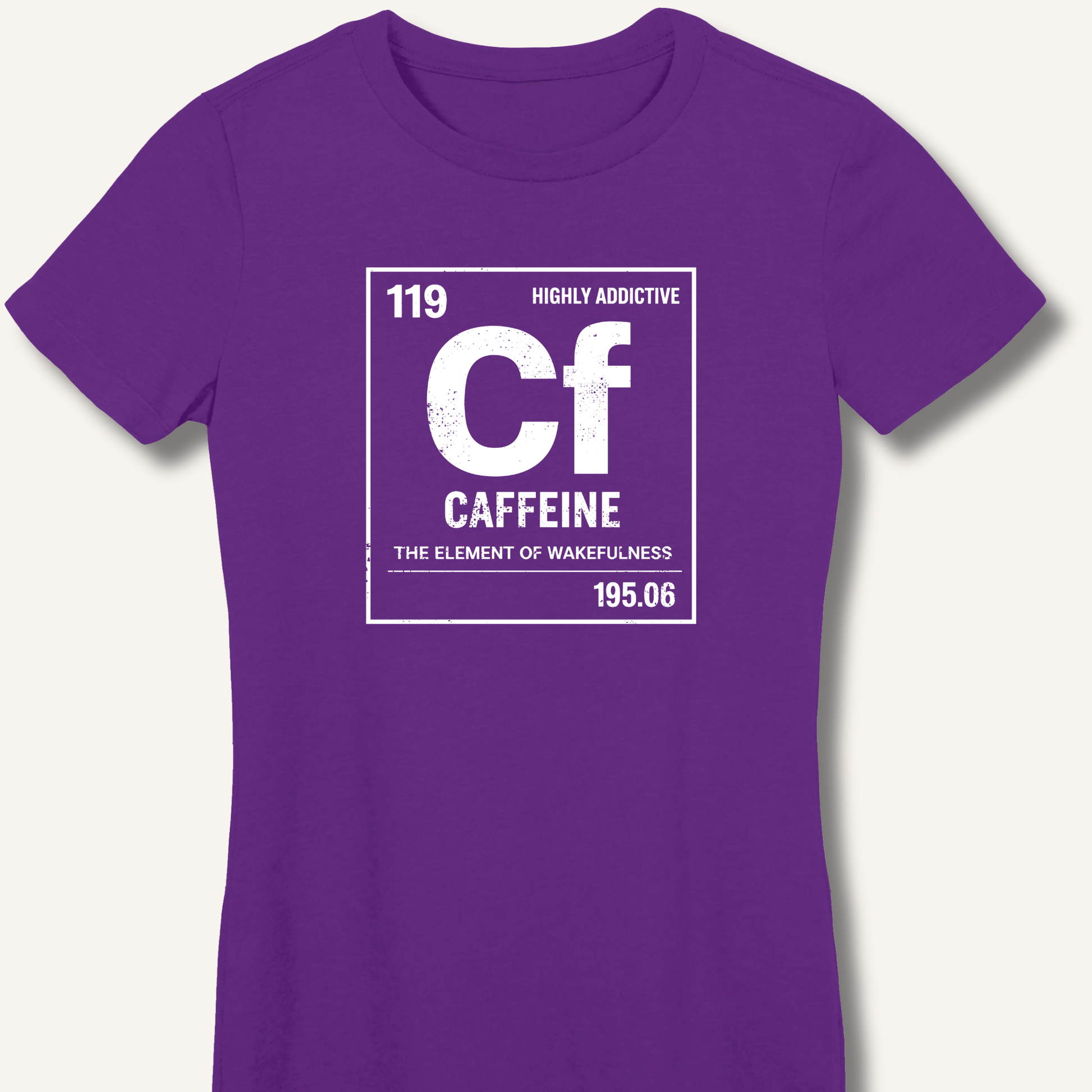 Caffeine Element Fitted T-Shirt - Sip & Shirt