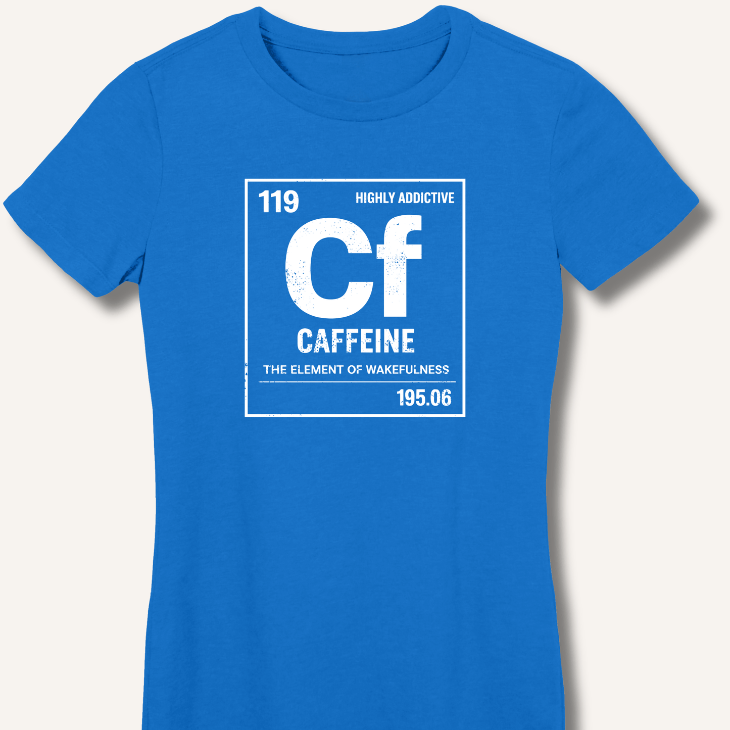 Caffeine Element Fitted T-Shirt - Sip & Shirt