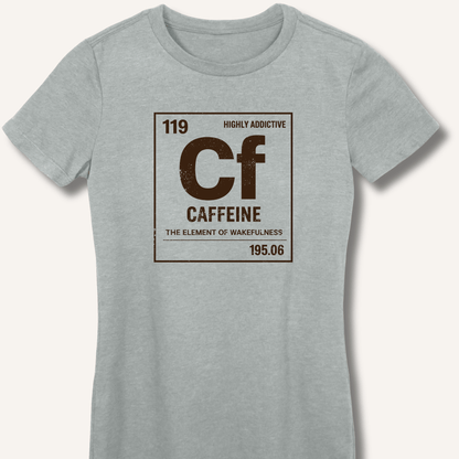Caffeine Element Fitted T-Shirt - Sip & Shirt