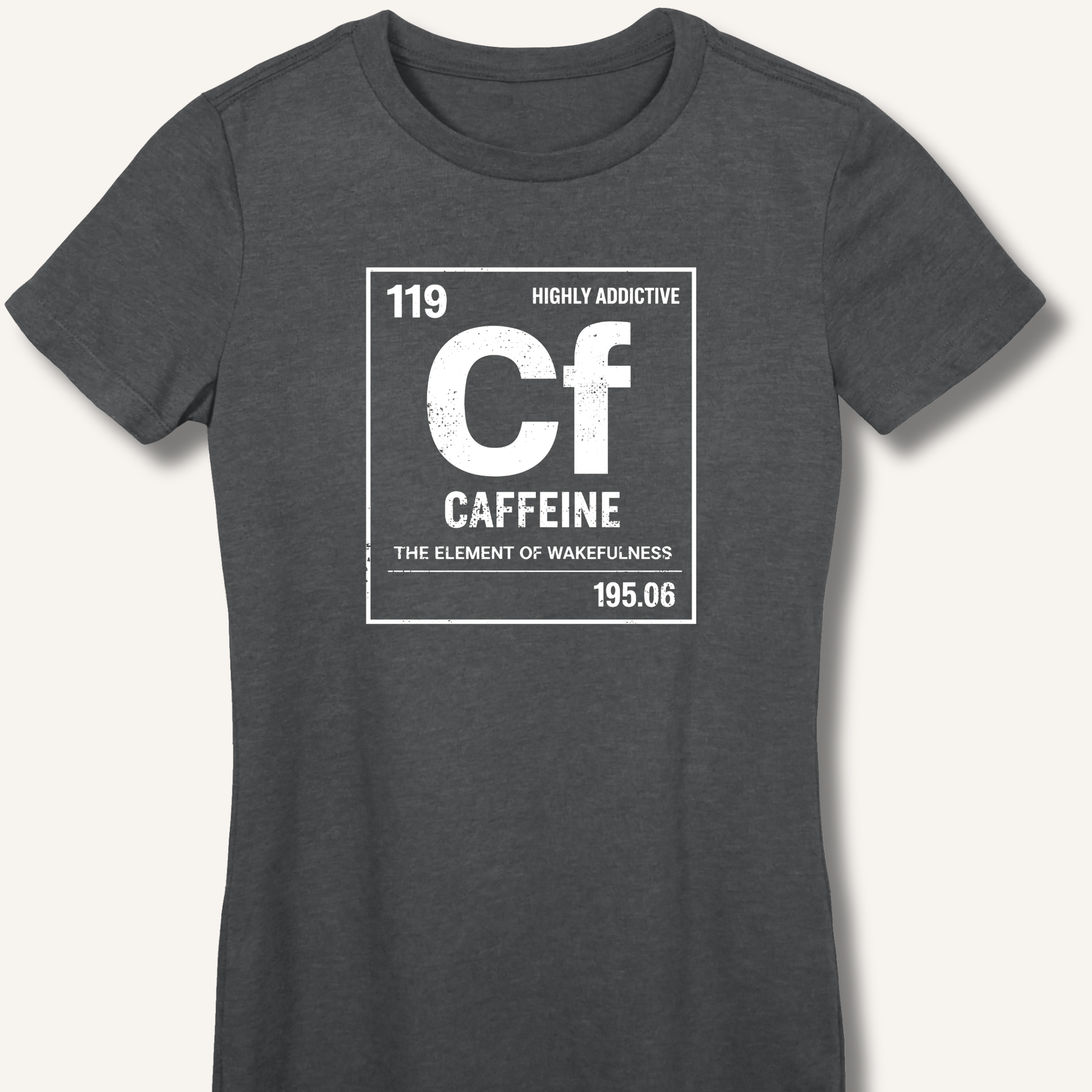 Caffeine Element Fitted T-Shirt - Sip & Shirt