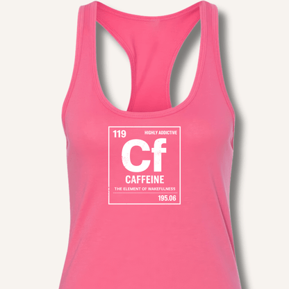 Caffeine Element Racerback Tank - Sip & Shirt