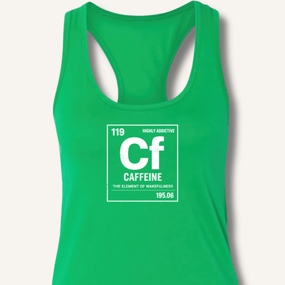 Caffeine Element Racerback Tank - Sip & Shirt
