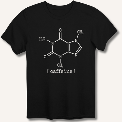 Caffeine Molecule T-Shirt - Sip & Shirt