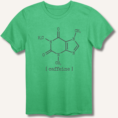 Caffeine Molecule T-Shirt - Sip & Shirt