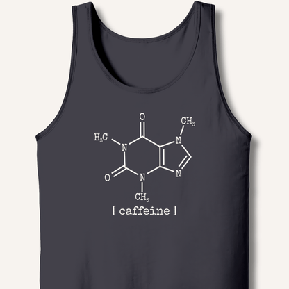 Caffeine Molecule Tank - Sip & Shirt
