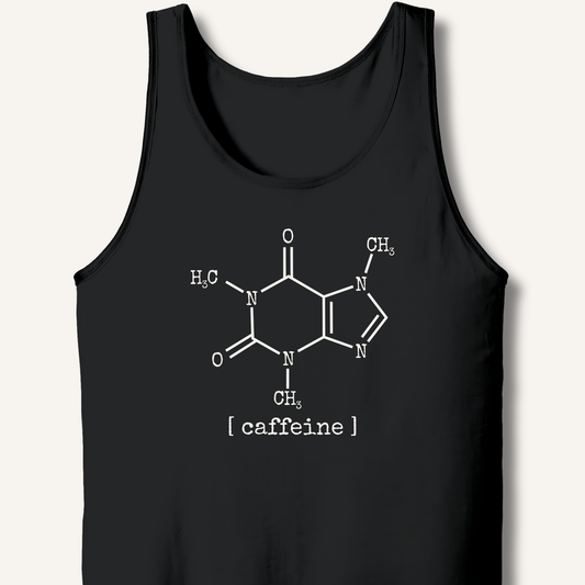 Caffeine Molecule Tank - Sip & Shirt