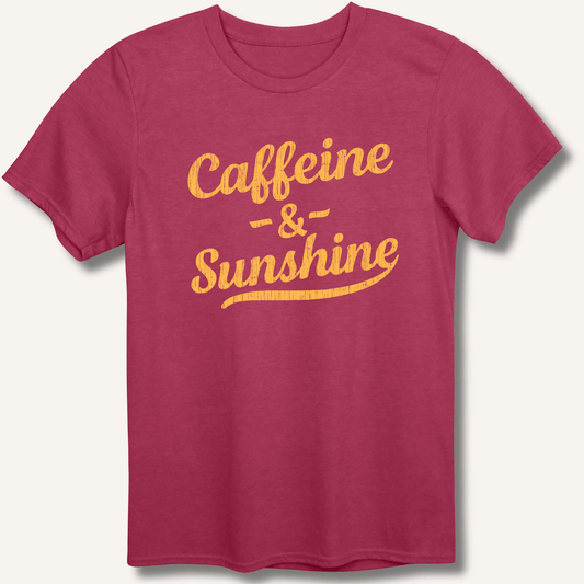Caffeine & Sunshine T-Shirt - Sip & Shirt