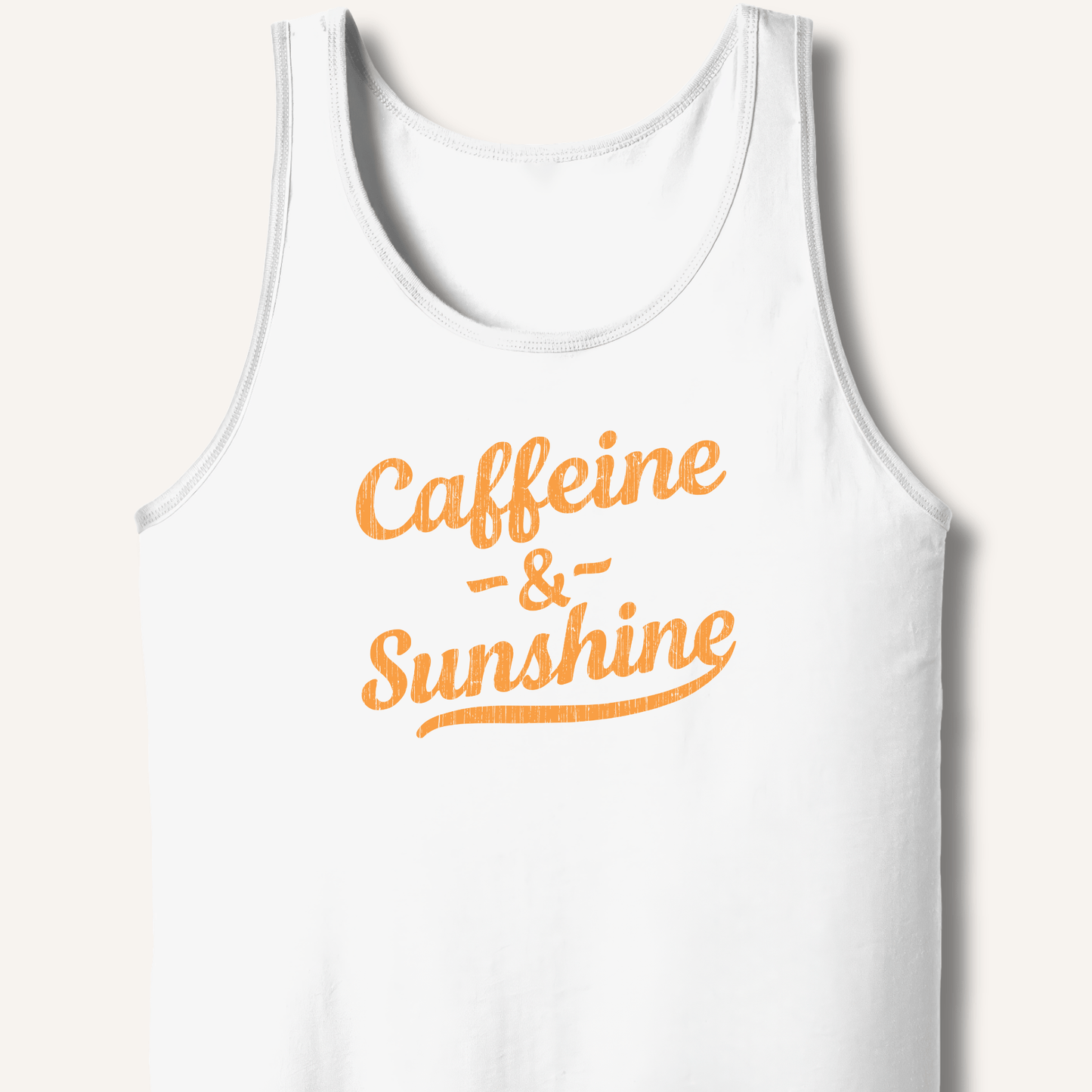Caffeine & Sunshine Tank - Sip & Shirt