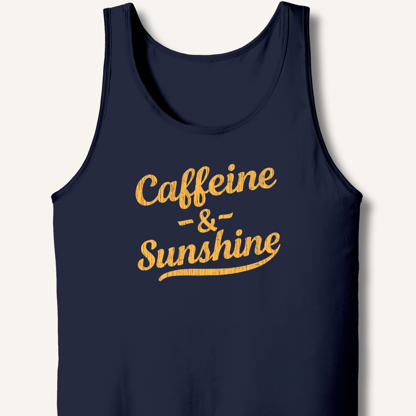 Caffeine & Sunshine Tank - Sip & Shirt