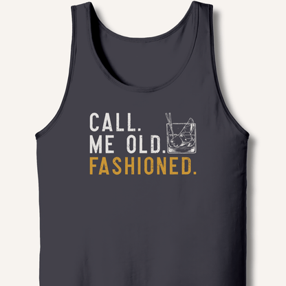 Call Me Old Fashioned Tank - Sip & Shirt