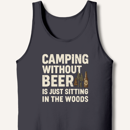 Camping Without Beer Tank - Sip & Shirt