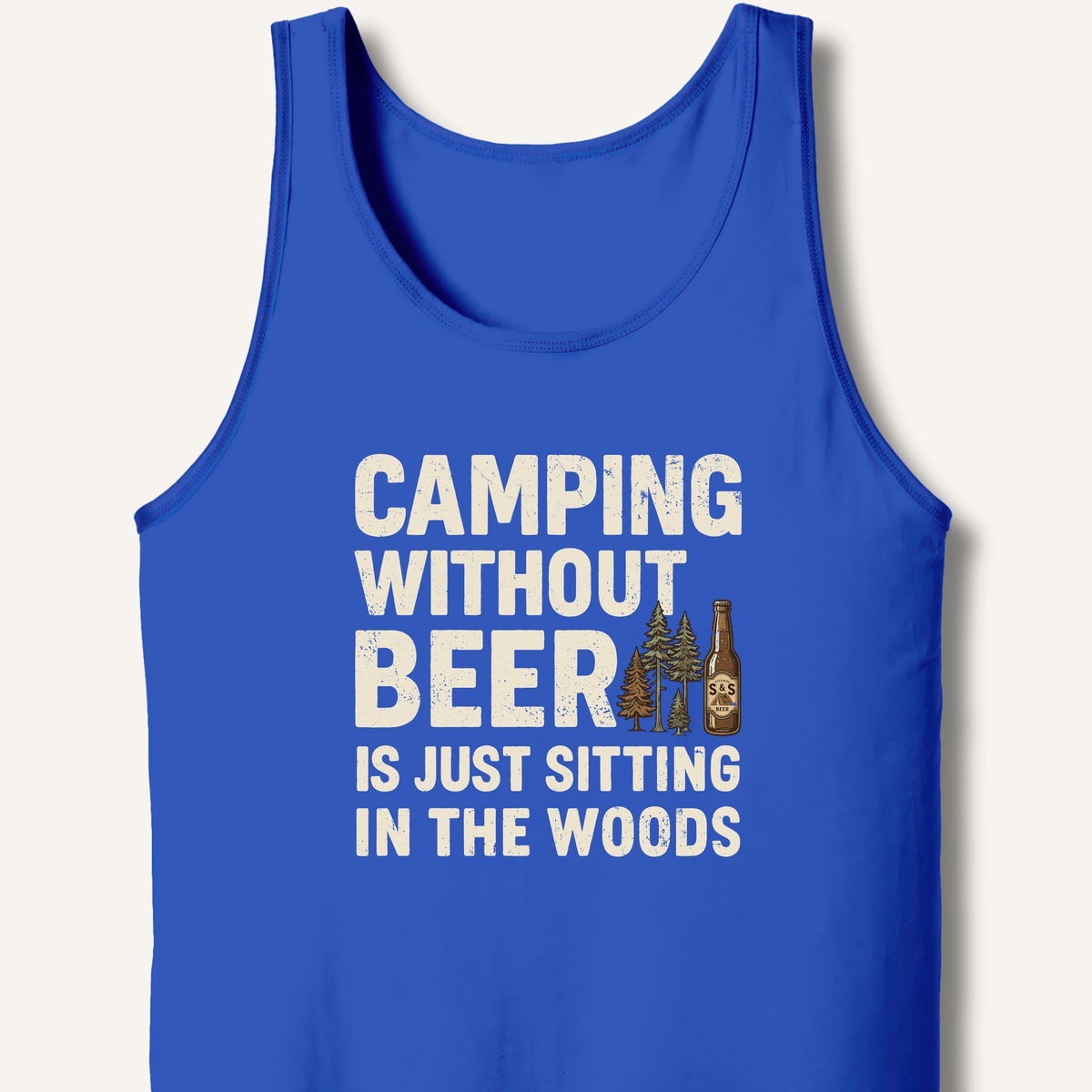 Camping Without Beer Tank - Sip & Shirt