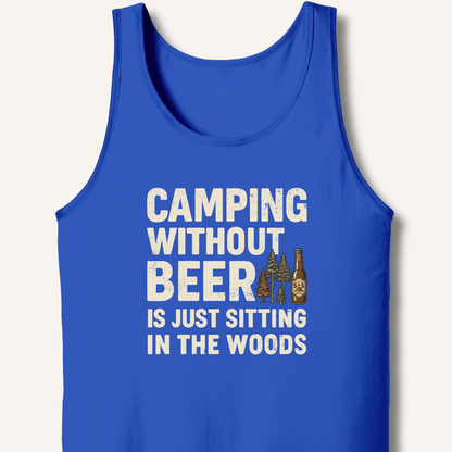Camping Without Beer Tank - Sip & Shirt