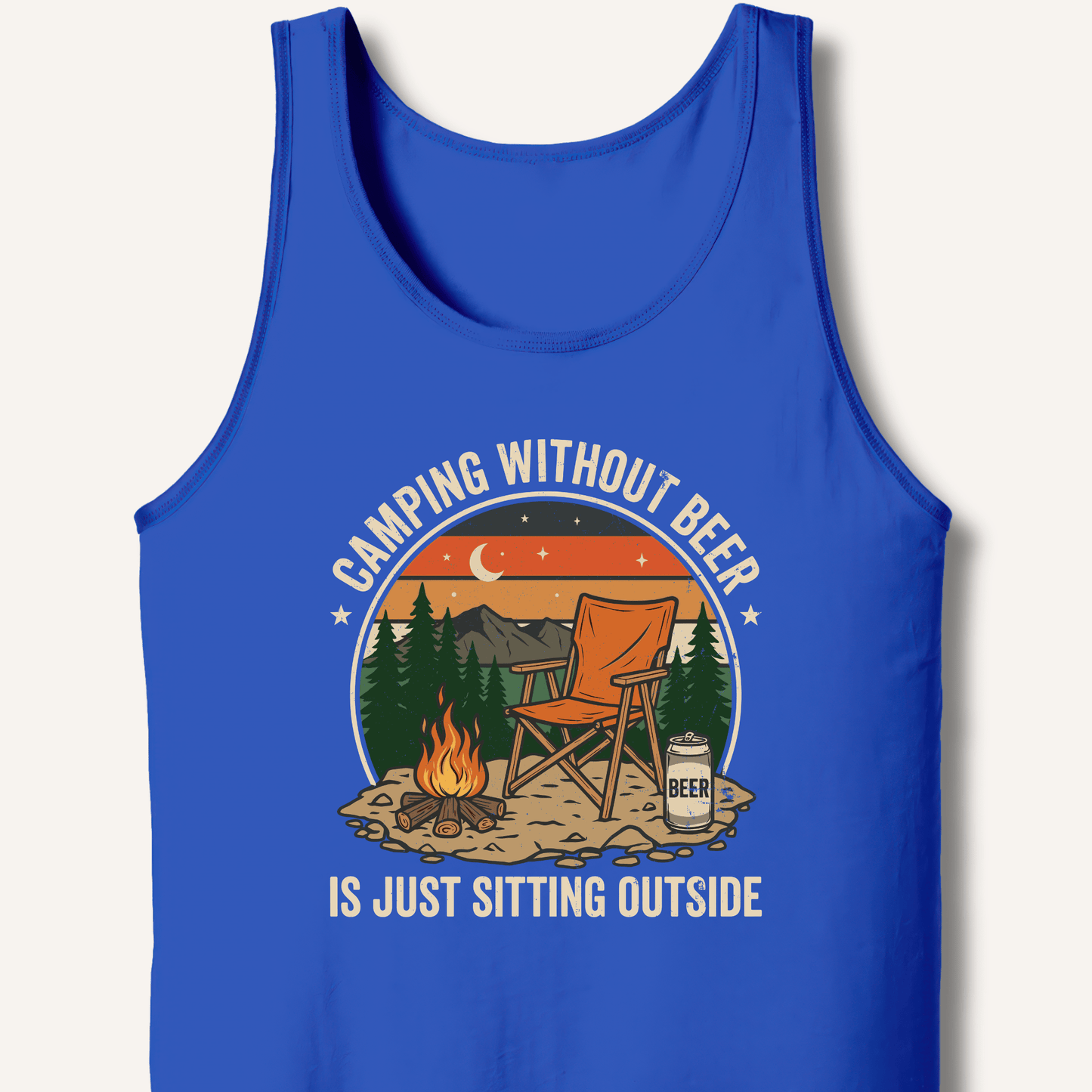 Camping Without Beer Tank - Sip & Shirt