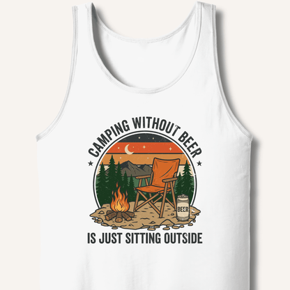 Camping Without Beer Tank - Sip & Shirt