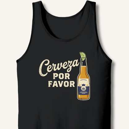 Cerveza Por Favor Tank - Sip & Shirt