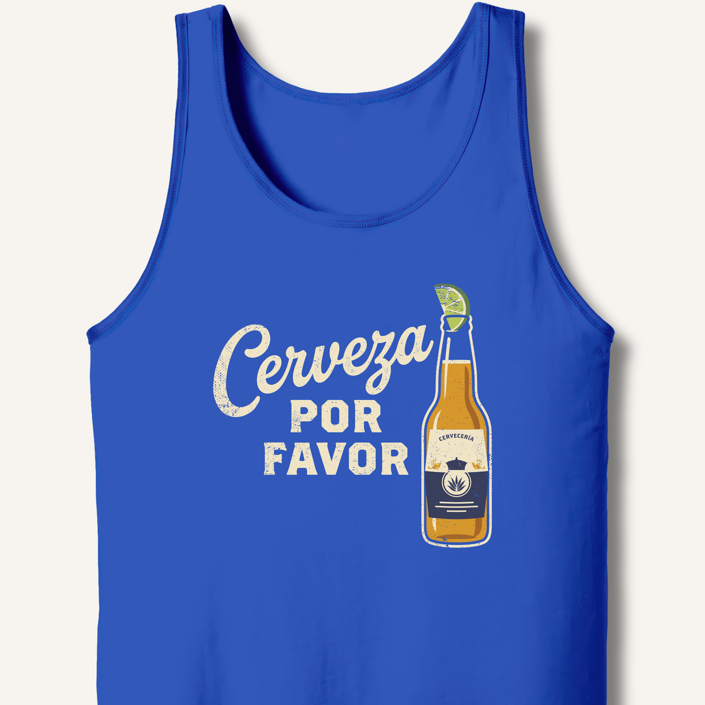 Cerveza Por Favor Tank - Sip & Shirt