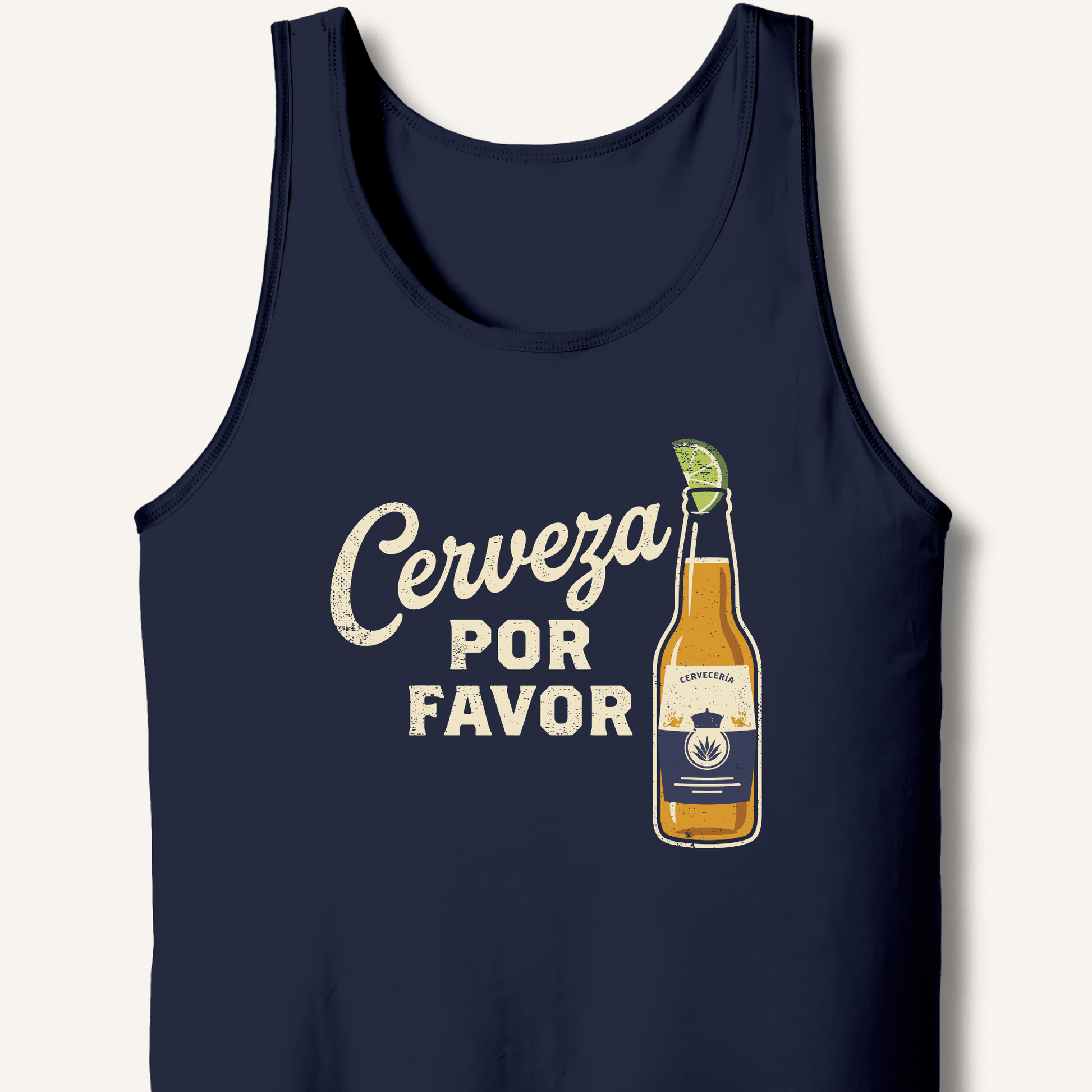 Cerveza Por Favor Tank - Sip & Shirt