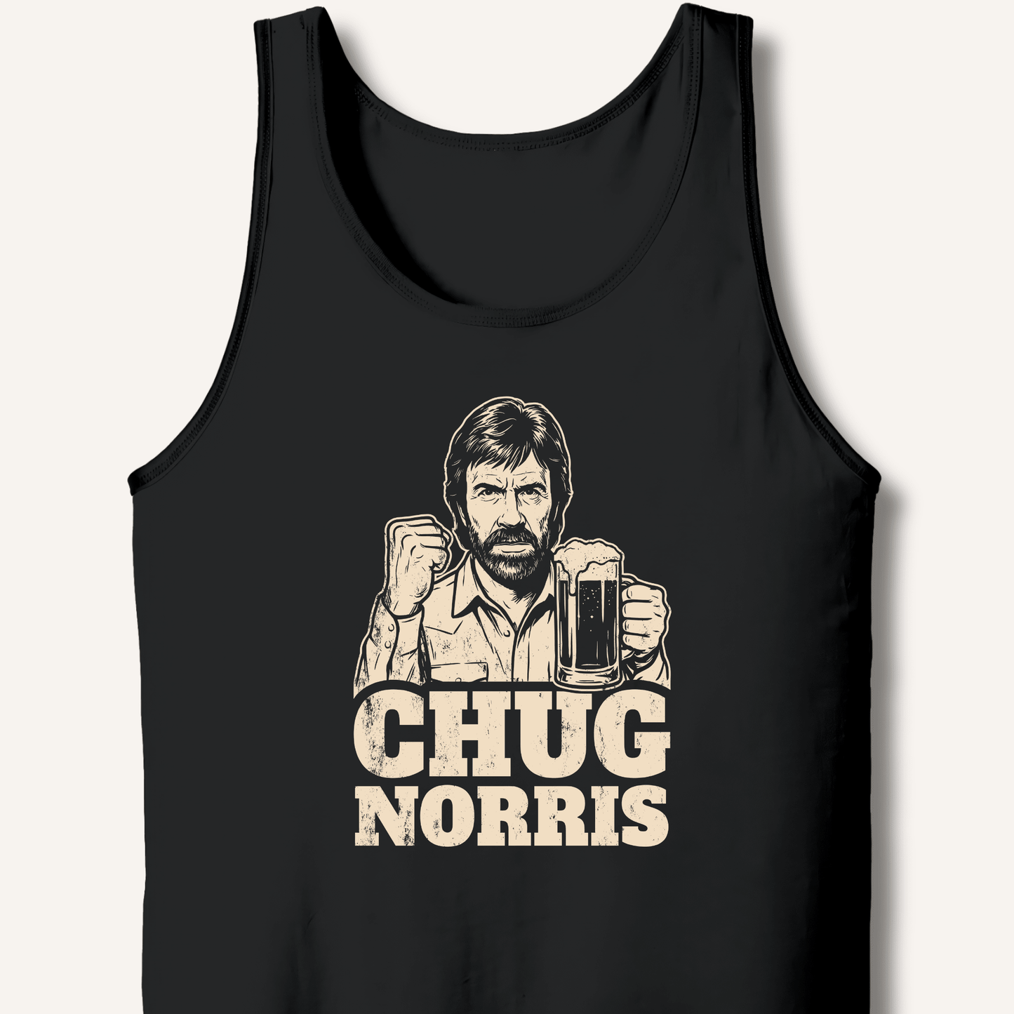 Chug Norris Tank - Sip & Shirt