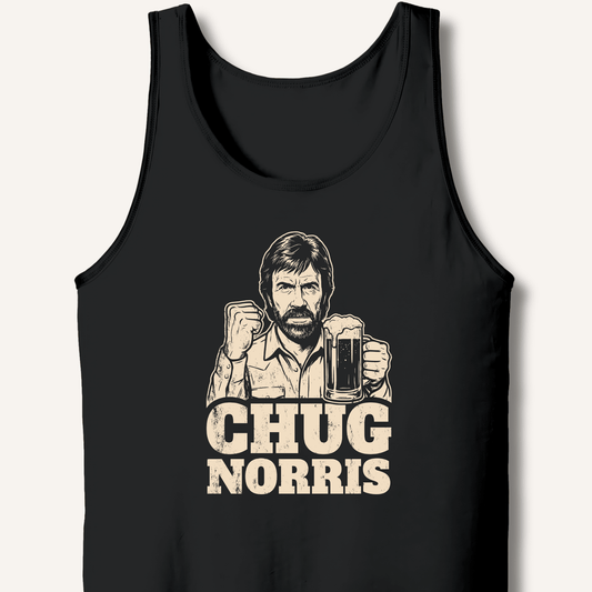 Chug Norris Tank - Sip & Shirt
